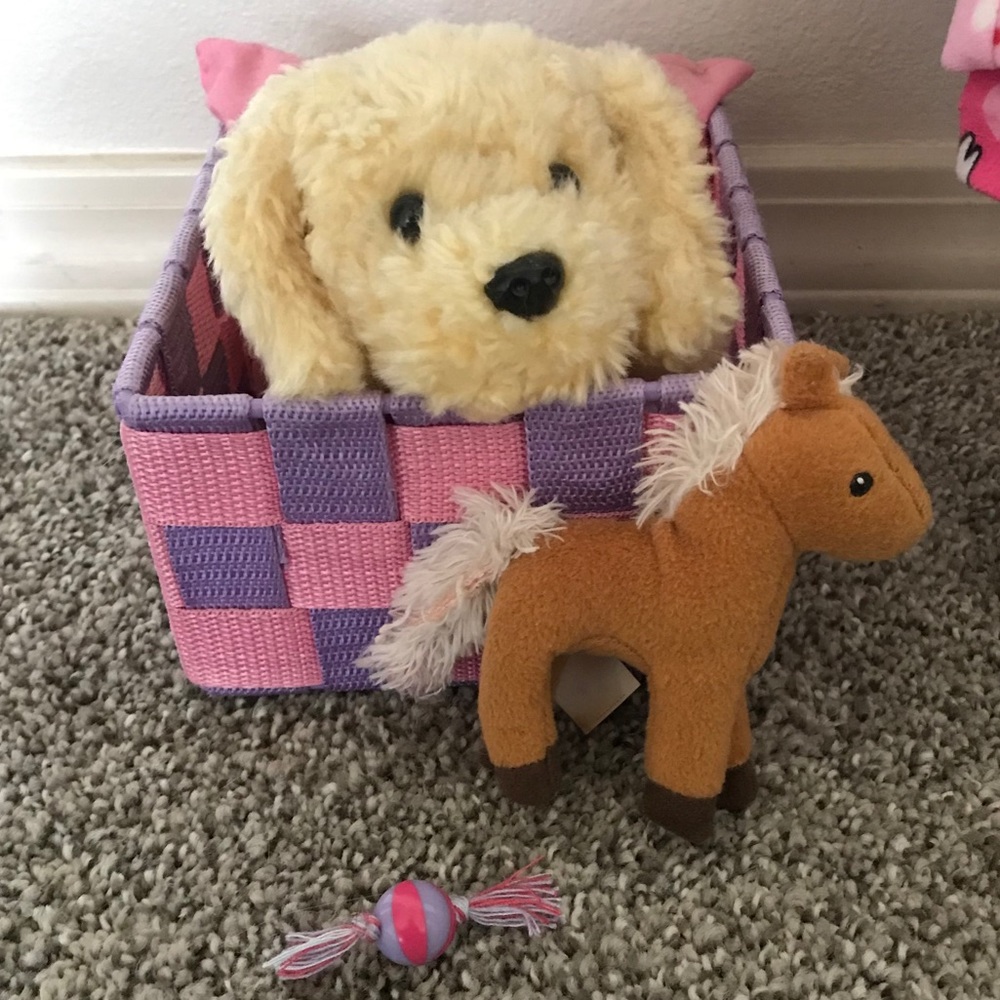 American girl doll pet dog